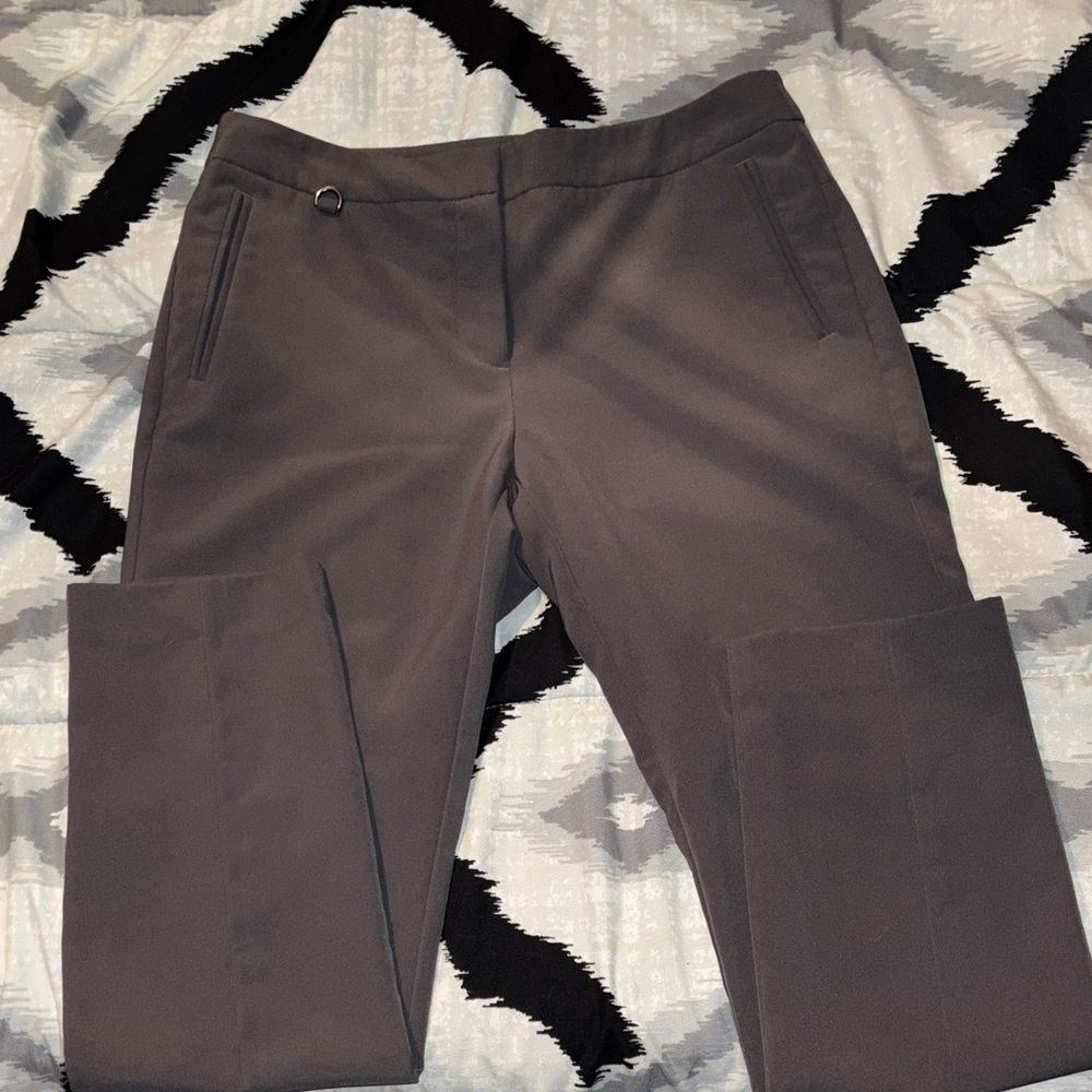 Adrianna Papell Charcoal Trousers